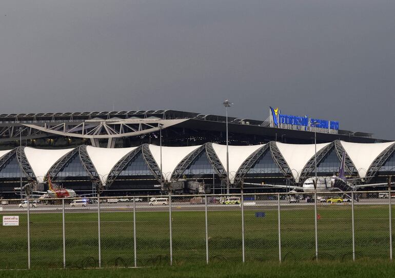 Aeropuerto de Suvarnabhumi, en Tailandia. 