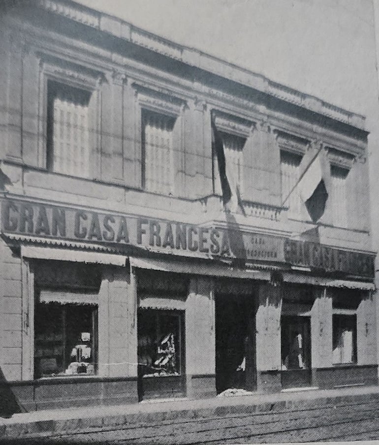 Gran Casa Francesa fundada en 1880 en Asunción.