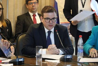 José Fernando Duarte Penayo, presidente de la Agencia Nacional de Evaluación y Acreditación de la Educación Superior . foto gent prensa Senado.