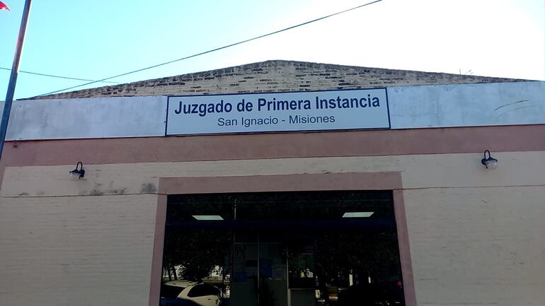 La audiencia se desarrolló en el juzgado de primera instancia de San Ignacio, Misiones.