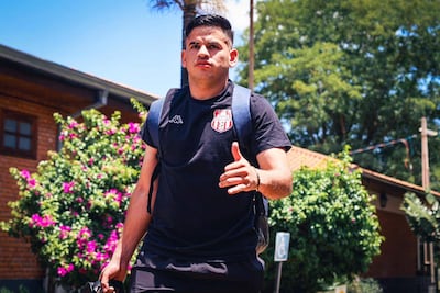 Teodoro Sebastián Arce Villaverde (21/01/2000), estelar atacante del General Caballero de Juan León Mallorquín, con el que tiene contrato hasta el 31 del presente mes.