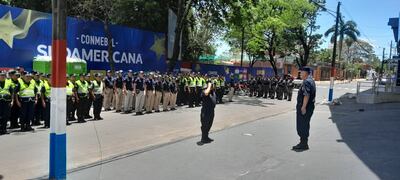 Policía destaca operativo “sin incidentes” en la final de la Sudamericana en Asunción