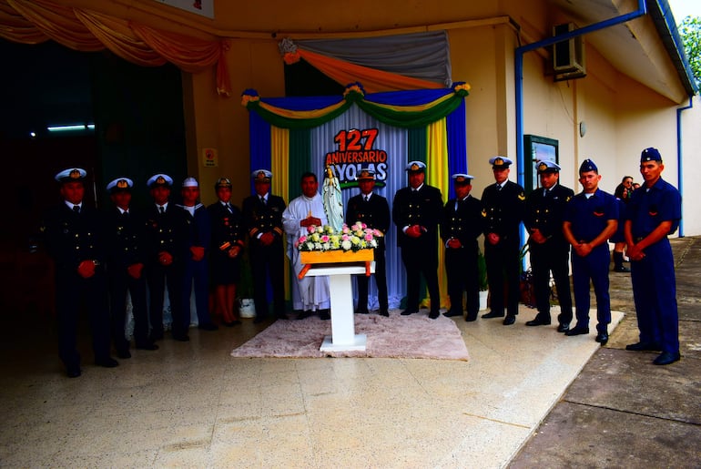 Misa de acción de gracias por el 127° aniversario fundacional de Ayolas y en honor a la Virgen Stella Maris.