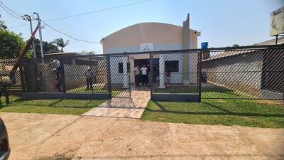 El centro de oración de Hernandarias intervenido por sustracción de energía eléctrica en Hernandarias.