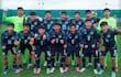 Componentes de la selección nacional Sub 15.