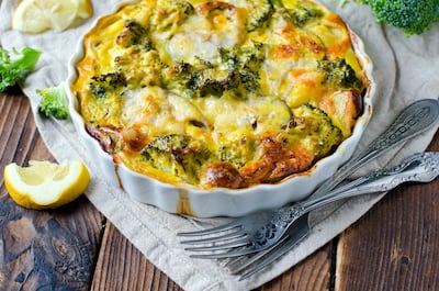 Gratinado de verduras.