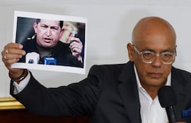 Presidente del Parlamento de Venezuela, el oficialista Jorge Rodríguez.