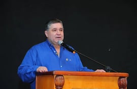 Alcides Riveros, titular del PLRA.