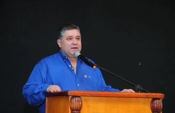 Alcides Riveros, titular del PLRA.
