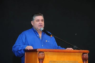 Alcides Riveros, titular del PLRA.