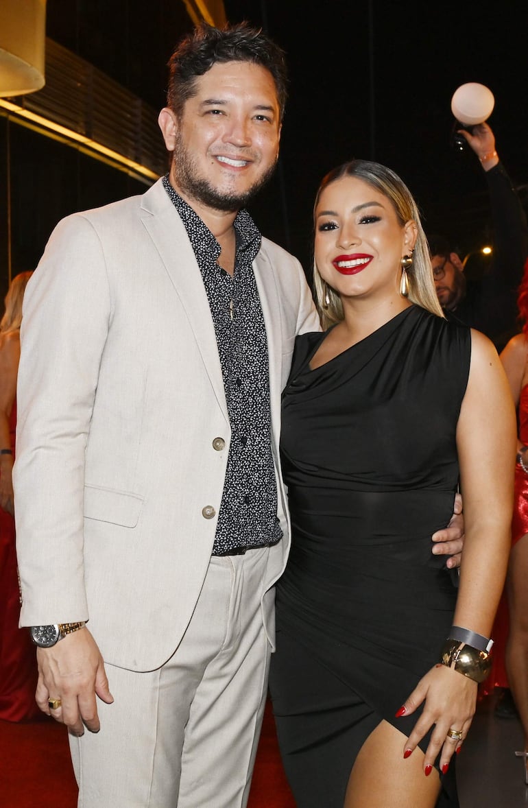 Junior Rodríguez y Fátima Román. 