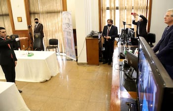 Hernán David Rivas juró como miembro del Jurado de Enjuiciamiento de Magistrados el pasado 9 de junio.