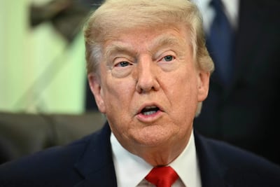 (FILES) US President Donald Trump speaks before signing a proclamation in the Oval Office of the White House in Washington, DC, on June 11, 2026. President Donald Trump said late on June 12 that the United States has carried out a deadly strike on the leader of Tren de Aragua, a transnational gang founded in Venezuela. The "swift and lethal" attack by US military forces on Nino Guerrero was "was coordinated closely with our friends in Venezuela, with whom we are working very well," Trump wrote on his Truth Social platform. (Photo by Kent NISHIMURA / AFP)