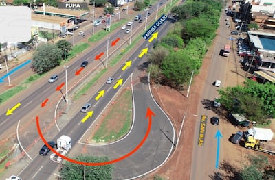 Durante estos dos días los trabajos no afectarán el tránsito en ambas direcciones de la Ruta PY02.