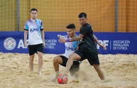 Partido entre Libertad de Barcequillo y 4 de Agosto, con triunfo para los sanlorenzanos.