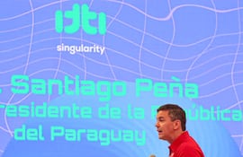 Santiago Peña, siendo presidente del Paraguay, fue presentado como conferencista de ITTI en un acto de tecnología en EEUU.