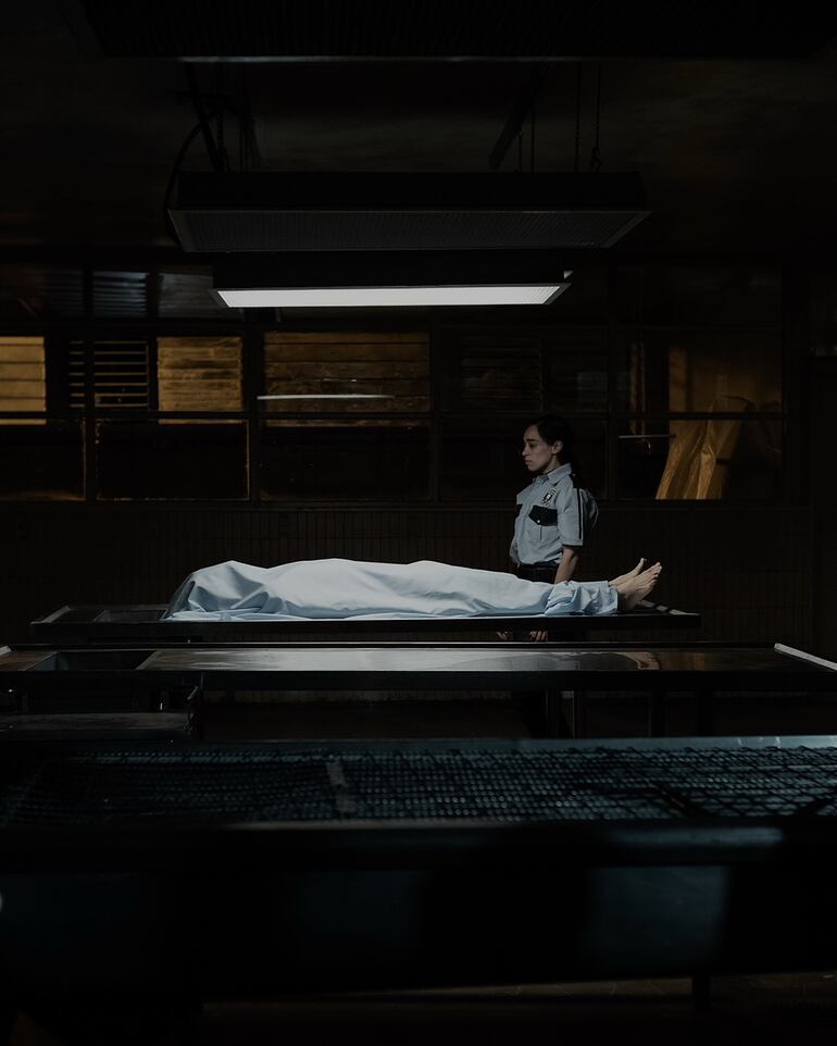 Escena de "Tormento", la película mexicana basada en el largometraje paraguayo "Morgue".