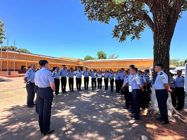Imagen ilustrativa: evaluaciones de conocimiento de postulantes al Colegio de Policía José Merlo Saravia.