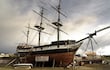 Réplica del barco Darwins HMS Beagle en el Museo Nao Victoria, Punta Arenas, Chile.