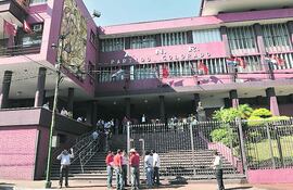 Fachada de la sede de la Junta de Gobierno del Partido Colorado.