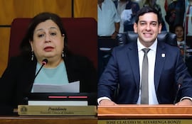 La senadora Esperanza Martínez tuvo un roce en redes sociales con el exconcejal colorado José Alvarenga Bonzi,