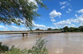 El río Pilcomayo ha experimentado un aumento en su caudal debido a las recientes lluvias en la cuenca alta.
