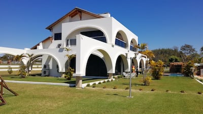 ARCHIVO - La Quinta Nápoles, incautada de "Cucho" Cabaña, sería una réplica de la lujosa hacienda del narcotraficante Pablo Escobar.