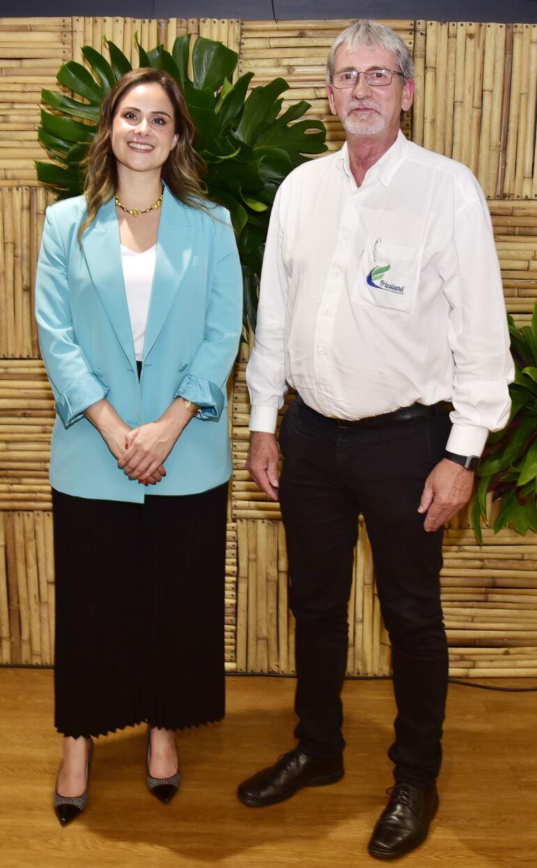 María Elisa Echauri y Ferdinand Regehr.