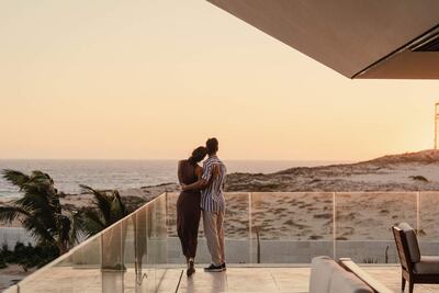 Vistas increíbles frente al mar constituyen momentos inolvidables en Nobu Residences Los Cabos.