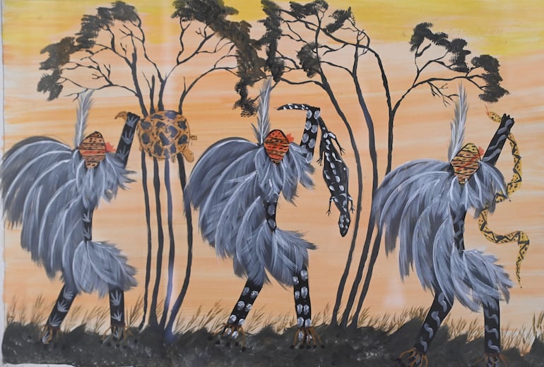 Obra de Salmi lópez Balbuena.