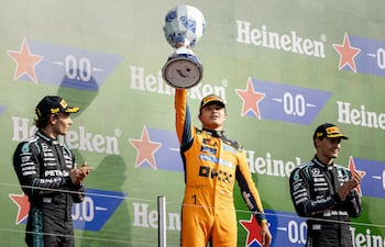 Lando Norris (26 años), ganador del GP de Países Bajos.
