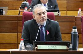 Ever Villalba, senador del PLRA.