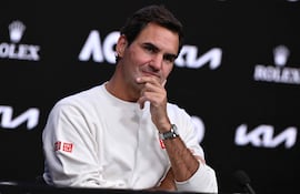 Roger Federer (44 años), leyenda del tenis.