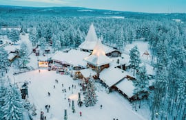 La Laponia finlandesa es el sueño invernal donde la Navidad es eterna. (EFE)