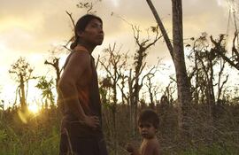 Escena del documental "Patrullaje", que se presentó ayer en Asunción en el marco de la Asamblea de la OEA.