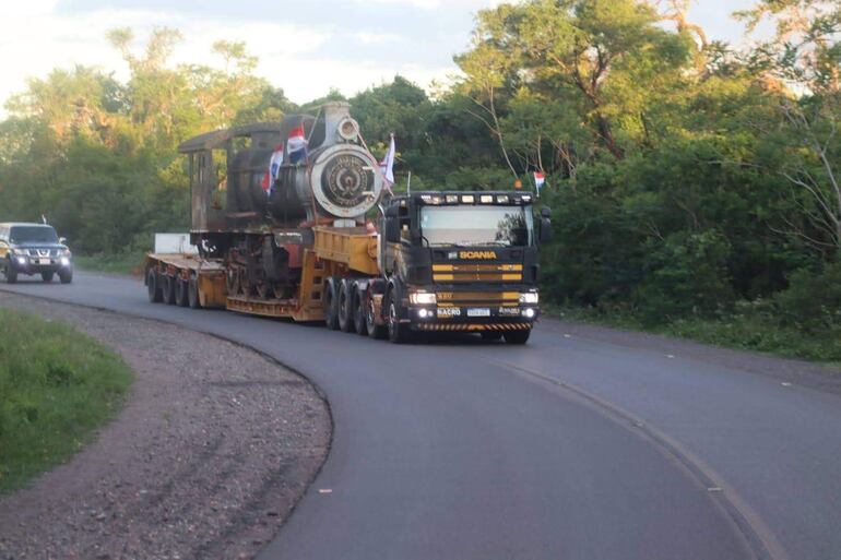 FEPASA transfirió el histórico tren, estableciendo recomendaciones para su conservación.
