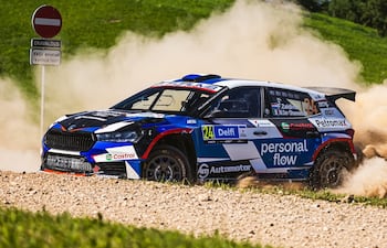 Fau Zaldívar y Marcelo der Ohannesian (Škoda Fabia RS Rally2) continuán en competencia y buscarán mañana domingo la bandera a cuadros en el exigente evento escandinavo.