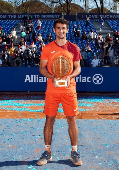 El argentino Mariano Navone obtuvo en la capital rumana su primer título ATP.
