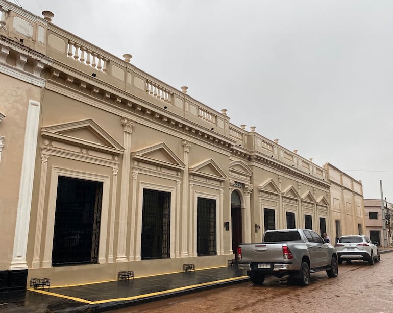 Club Social de Concepción, donde se realizará la fiesta de 15 años de la hija de la gobernadora, Liz Meza (ANR-HC).