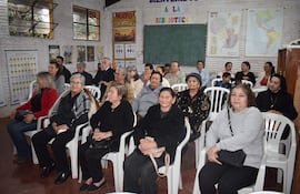 Descendientes de excombatientes de la guerra del chaco de la comapñia Guaica participaron del acto de homanaje a los heroes