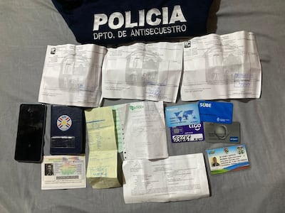 Imágenes de uno de los allanamientos en torno a la operación BET, por un esquema de sobornos y partidos amañados.