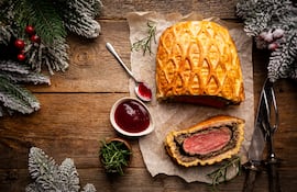 Beef Wellington.