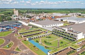 Planta industrial de Trociuk.