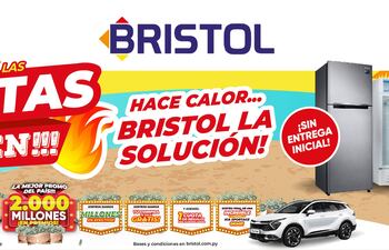 Bristol nuevamente sorprende con una promo fantástica, para aprovechar las "Ofertas que arden".