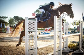 Mauricio Brizuela competirá en la categoría mas alta de esta fecha, con obstáculos a 1,20 metros.