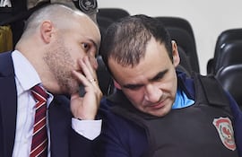 Miguel Angel Insfran, alias Tio Rico en tribunales.