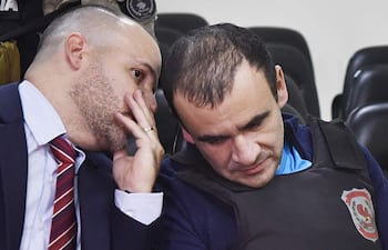 Miguel Angel Insfran, alias Tio Rico en tribunales.
