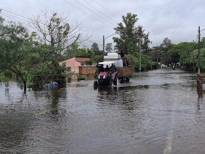 El COE continua con las tareas de evacuaciones en Ayolas