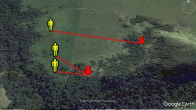 Dos de los miembros del EPP fueron abatidos por el equipo táctico del CODI y uno fue atacado por un francotirador militar.