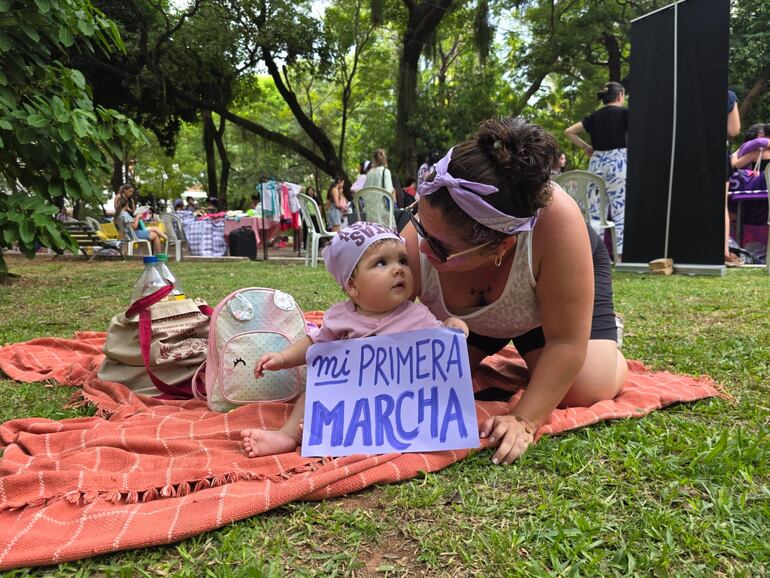 8M Día Internacional de la Mujer Asunción manifestación mujeres